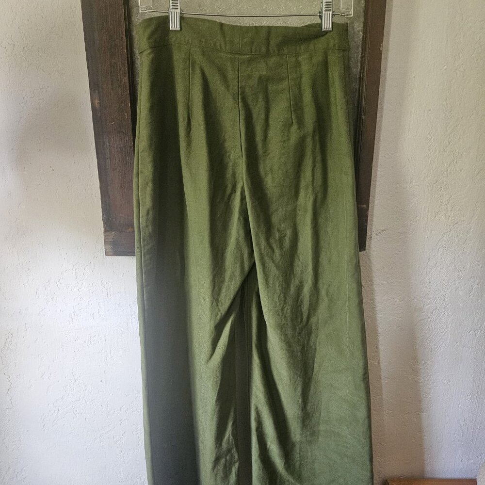 Bug Clothing Magda Pants - Ivy green cotton - Picture 5 of 6